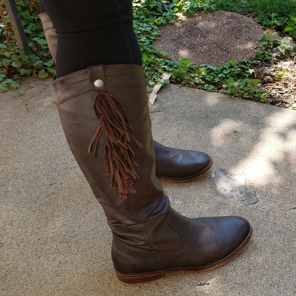 Tassel Riding Boots